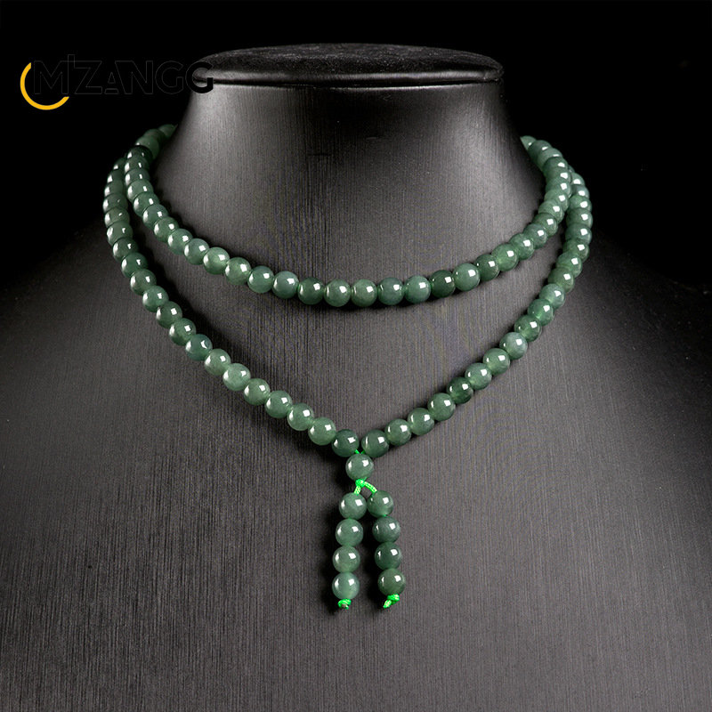 Ethnic Fashion Wear - Collana di giadeite di grado A