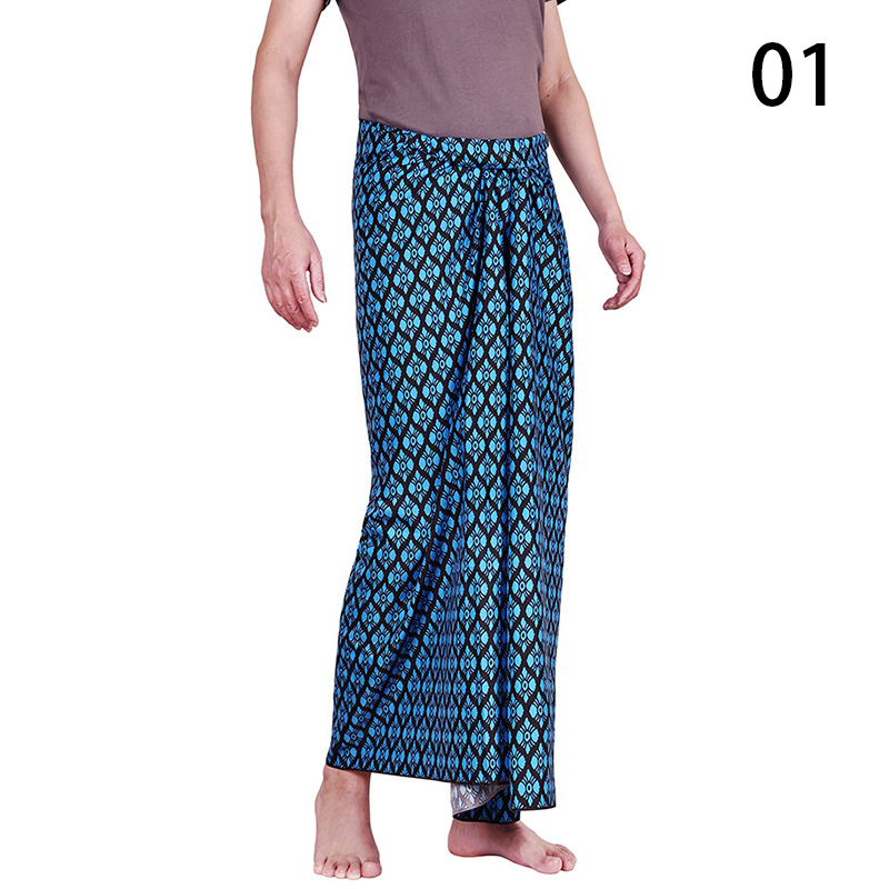 Batik Sarong Wrap - Costume Tradizionale Unisex Stile Sud-Est Asiatico,