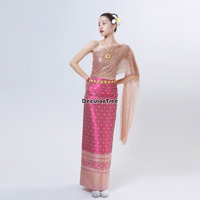 Batik Sarong Wrap - Abito tradizionale thailandese 2026: set di
