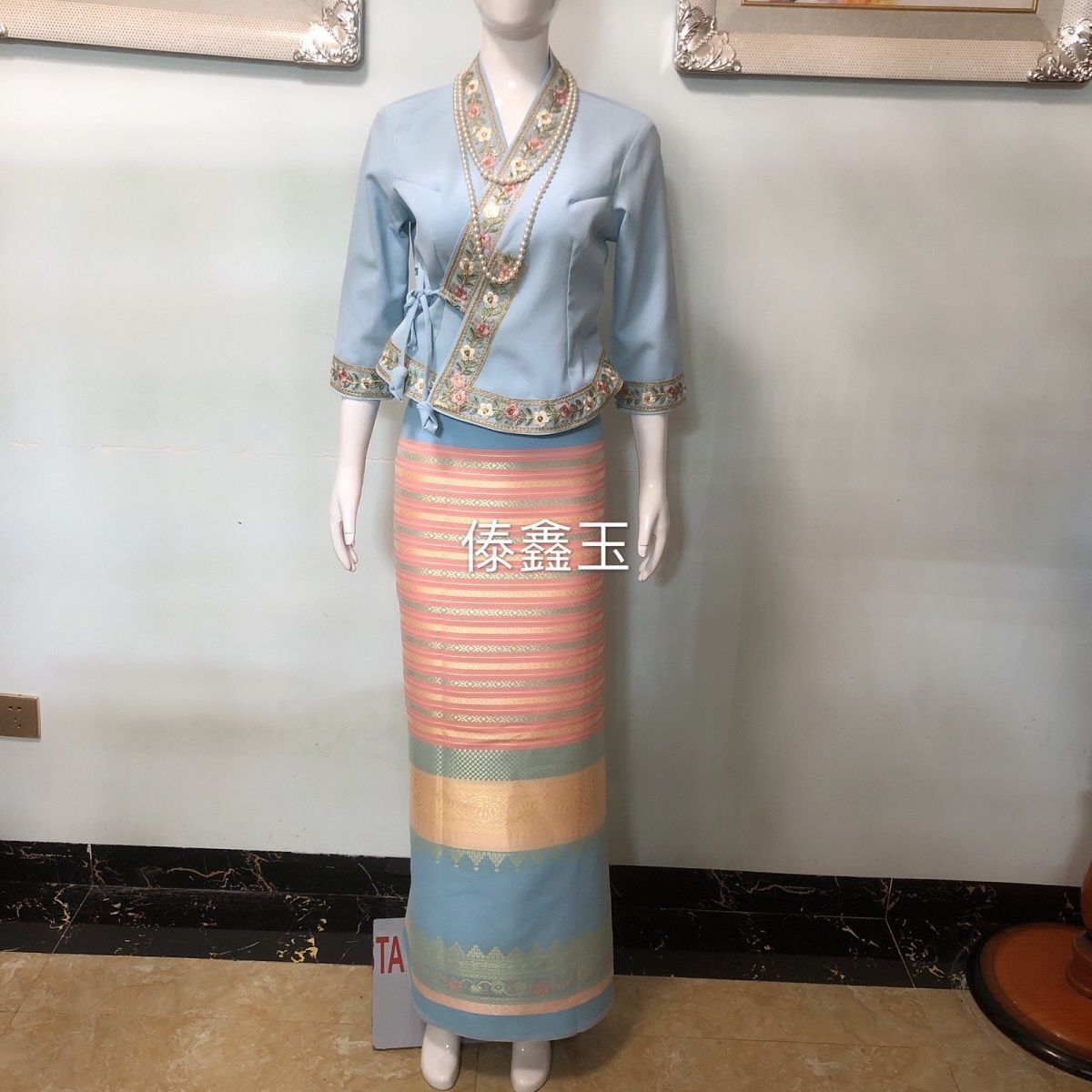 2 pezzi Gonna lunga gyi tailan - Batik Sarong Wrap recensione e prezzo