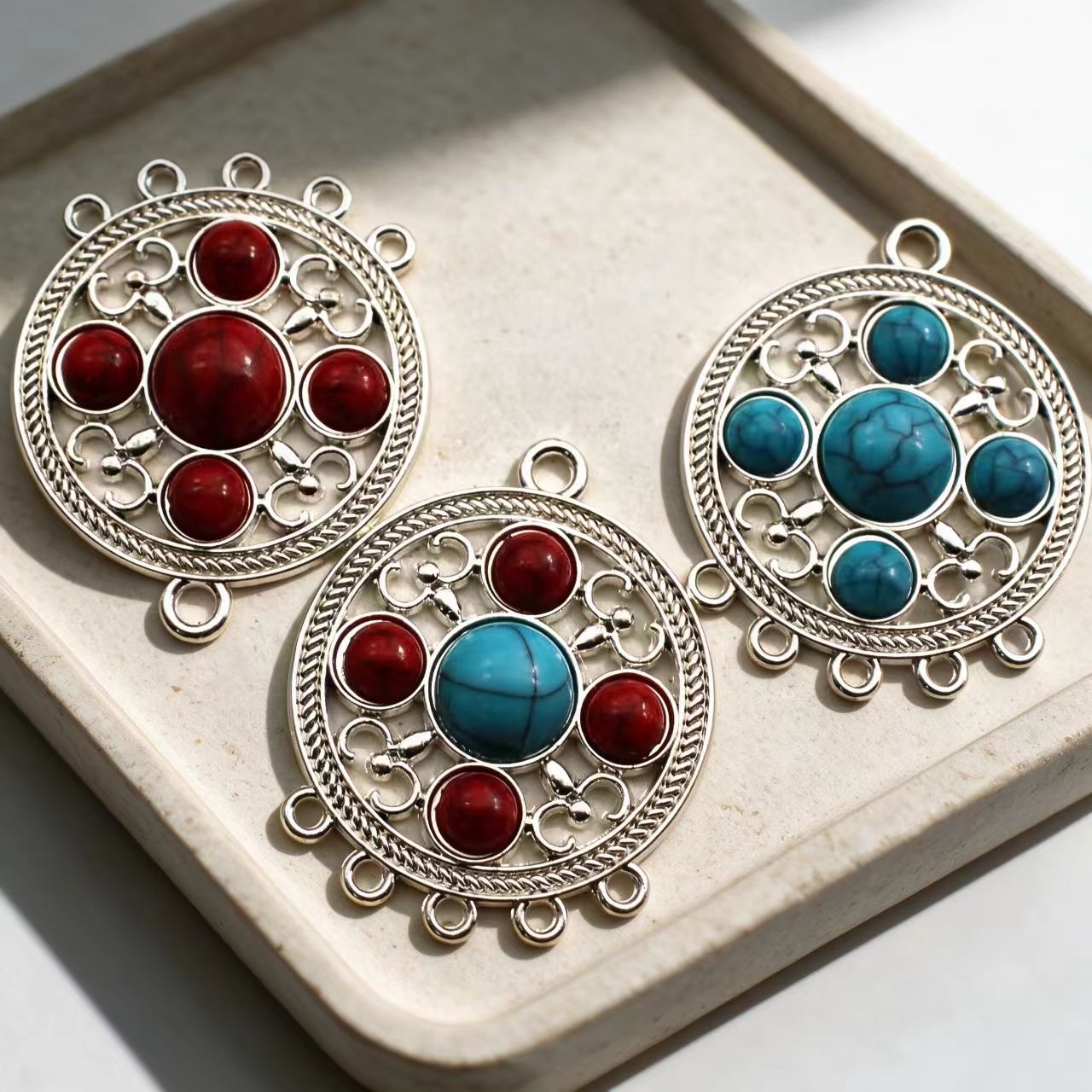 10 Pezzi 31x38mm Ciondolo Roto - Ethnic Fashion Style recensione e prezzo