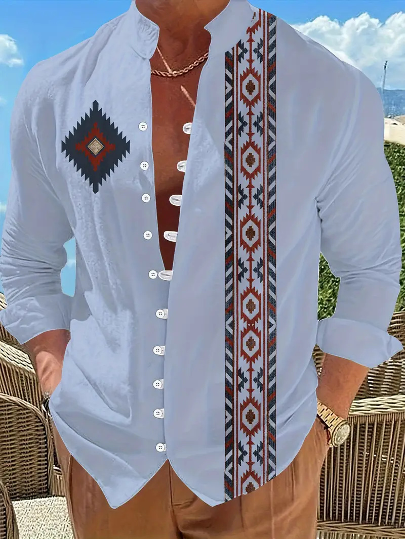 Nuova Camicia da Uomo a Manich - Ethnic Fashion Style recensione e prezzo