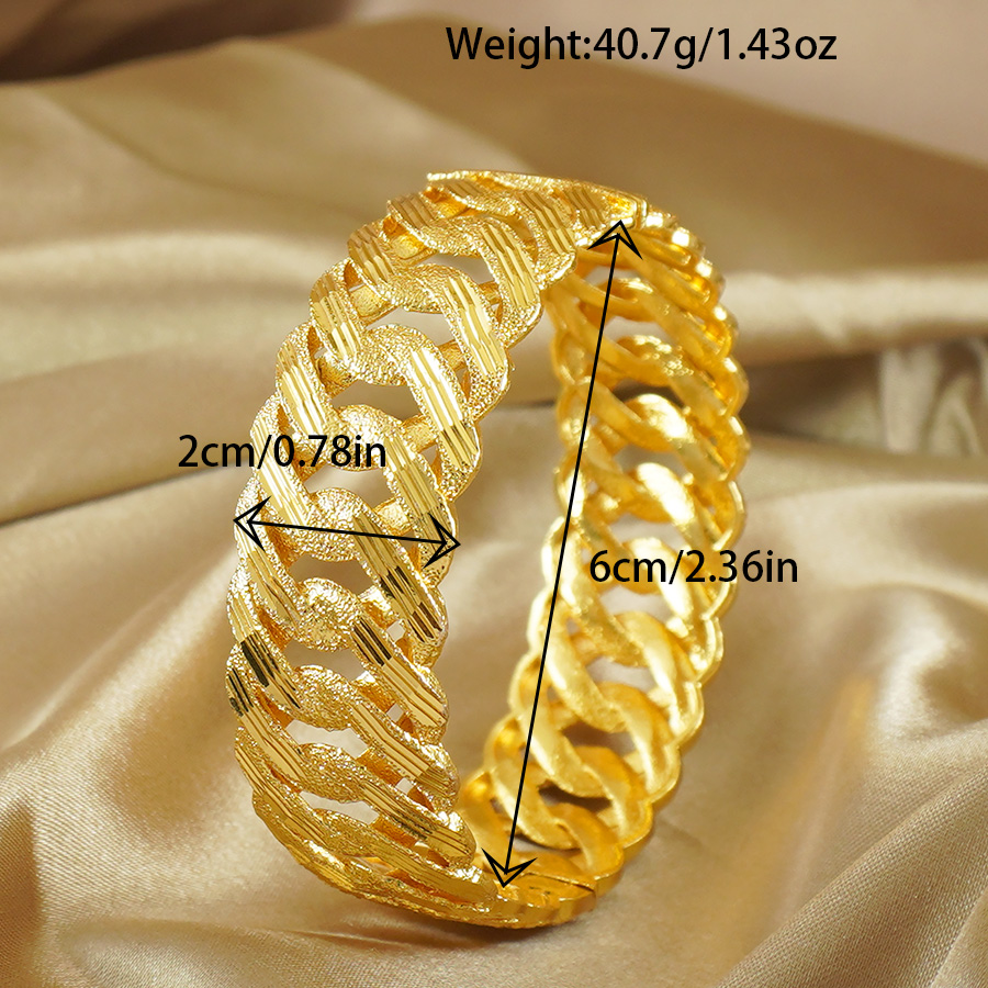 Bracciale cubano apribile retr - Ethnic Fashion Dubai recensione e prezzo
