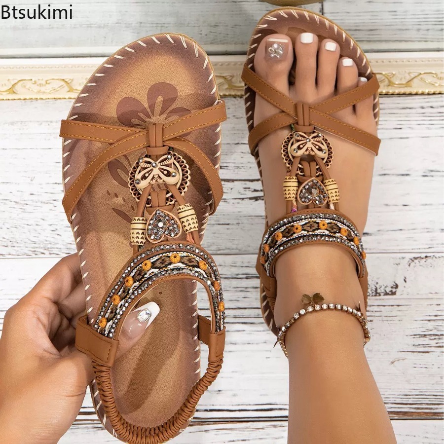 Sandali Boho da Donna, Scarpe  - Ethnic Fashion For Women recensione e prezzo